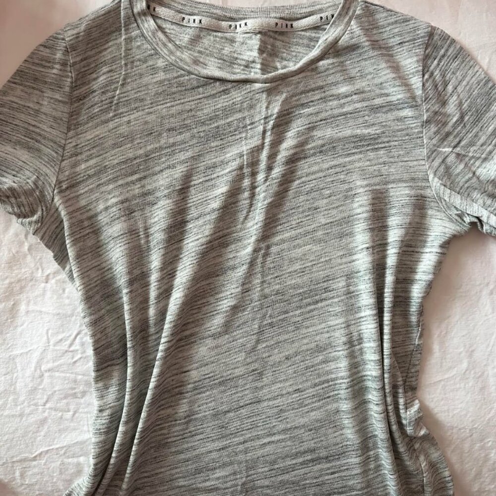 Grey long T-Shirt